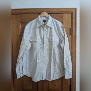 J Crew Classic oxford two-pocket workshirt